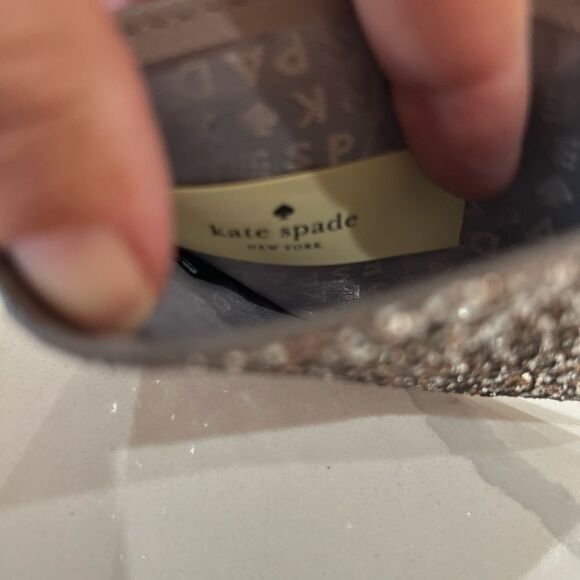 Kate Spade Gray/Taupe Card Holder - Picture 3 of 4